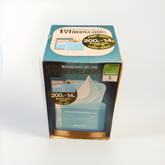 Mediheal Madecassoside Blemish Pad 100 Pads + 100 Refill (200 Count) Korean Skin - Picture 4 of 4